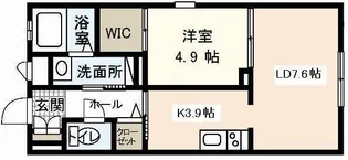 Lien ∞(リアンエイト)【1階】の間取り