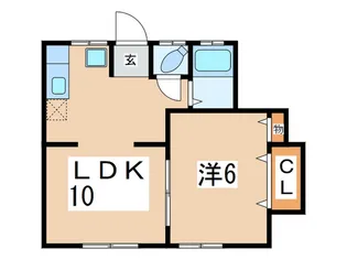 サンロイヤル市ヶ尾【1階】の間取り
