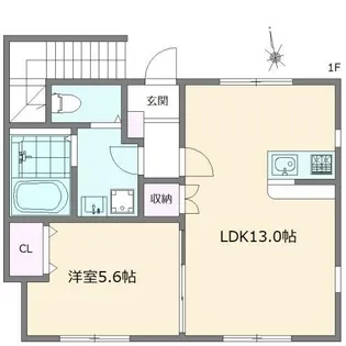 AMAN【1階】の間取り