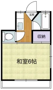 あゆみ荘【2階】の間取り