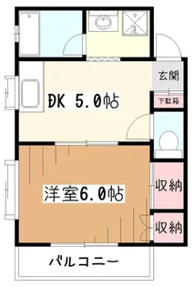 第IIグリーンパーク【1階】の間取り