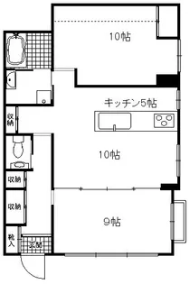 プラザカネコ【1階】の間取り