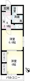 メゾンラテール【3階】の間取り