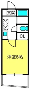 グランプラス大門【2階】の間取り