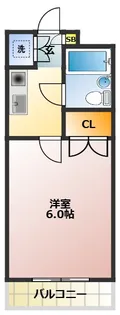 アゼリア大橋【1階】の間取り