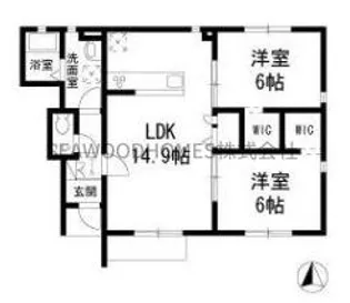 アプランドル六浦南【1階】の間取り