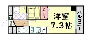 イーストウエノシバ【3階】の間取り