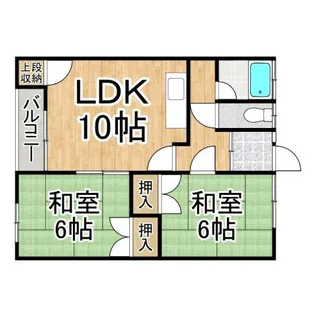 まりもハイツ【2階】の間取り
