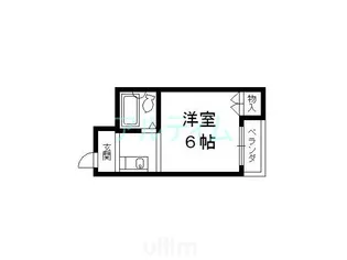 第一京和ハイツ【2階】の間取り