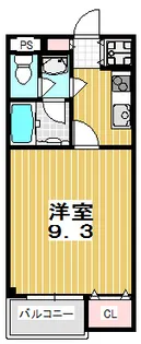 アウローラ弐番館【2階】の間取り