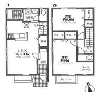 ウエイトハイツ トクラの間取り