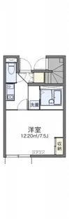 レオネクストカイトネストII【1階】の間取り