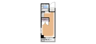 カメヤハイツ【3階】の間取り