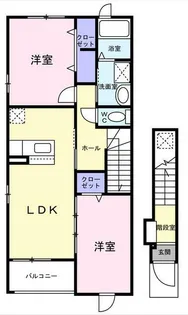 カーサノリ【2階】の間取り