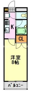 メゾンK&N【2階】の間取り