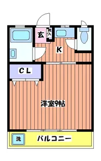 コーポヤジマ3号棟【3階】の間取り