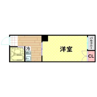 ブライトゾーン南堀江【2階】の間取り