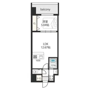 GrandPaseo south【4階】の間取り