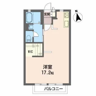 フレグランスルージュ【1階】の間取り