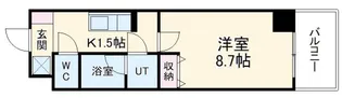 ヴァンキッシュ【10階】の間取り