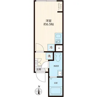 モント方南町【1階】の間取り
