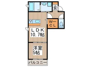 フォレナ瑞穂【1階】の間取り