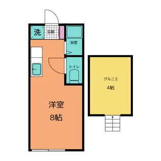 カロハイム【2階】の間取り