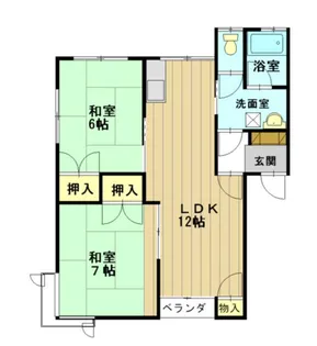 アメニティスクエア・ファミエ【2階】の間取り
