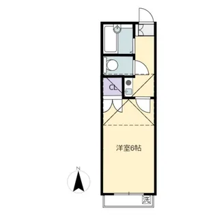 ソレイユ春日部【2階】の間取り