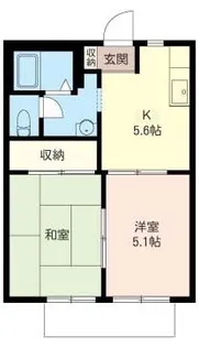 エスポワール【2階】の間取り