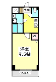 双樹マンション【3階】の間取り