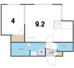 Activat南郷13丁目スクエア【3階】の間取り