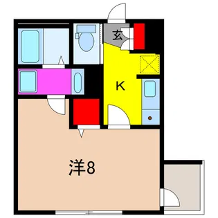 Grand villa ROKUCHO【2階】の間取り