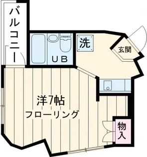 ラ・セリーヌ壱番館【3階】の間取り
