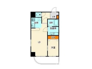 フロンテ中村公園【3階】の間取り