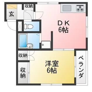 K’sレジデンス【4階】の間取り