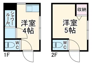 幸南マンション第5の間取り