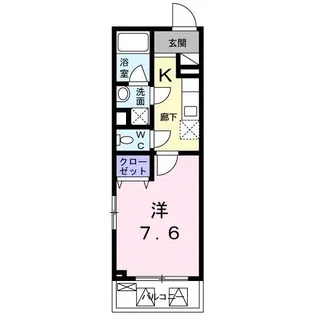 Casa Rune【3階】の間取り
