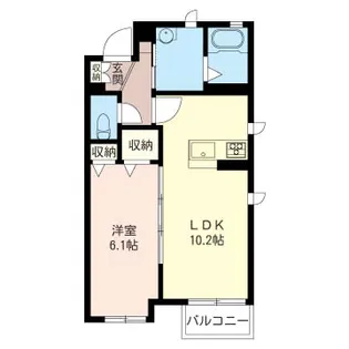 セリス【2階】の間取り