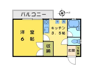 ミレア【2階】の間取り