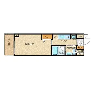 フェニックス飯田橋【2階】の間取り