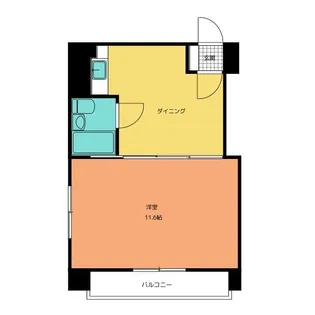 フラッツ100【2階】の間取り