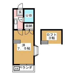 メゾンドK【2階】の間取り