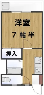 フレンド21【1階】の間取り