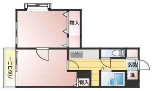 ルネサンス新屋敷【2階】の間取り