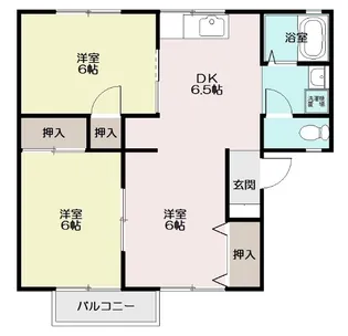 サンライズスズキ(泉玉露)【1階】の間取り