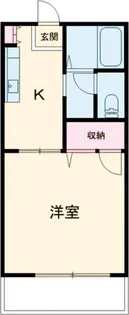 メゾン・ド・ラペA【1階】の間取り