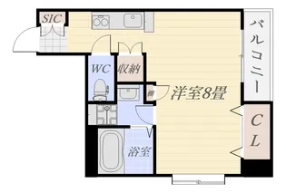 アヴェニュー武町【3階】の間取り