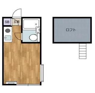 レモンホーム青葉【1階】の間取り