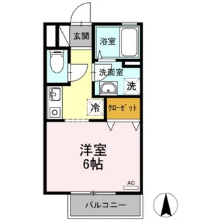 パティオ翼【2階】の間取り